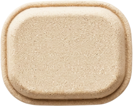 Hemp-fiber takeaway container